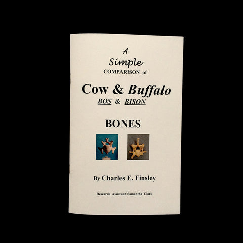 Simple Comparison of Cow & Buffalo Bones by Charles Finsley