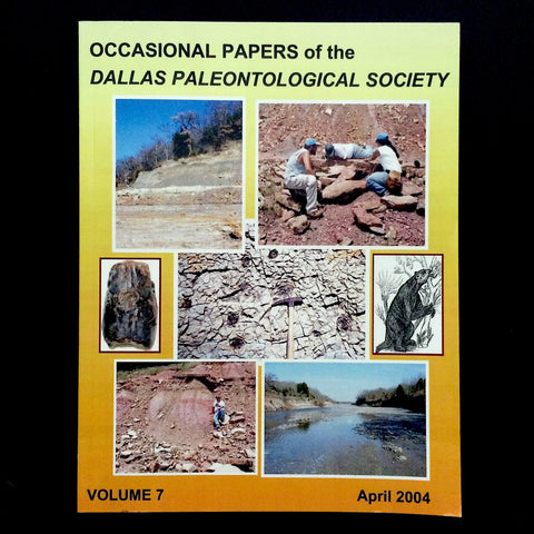 Dallas Paleontological Society Occasional Papers Volume 7, April 2004